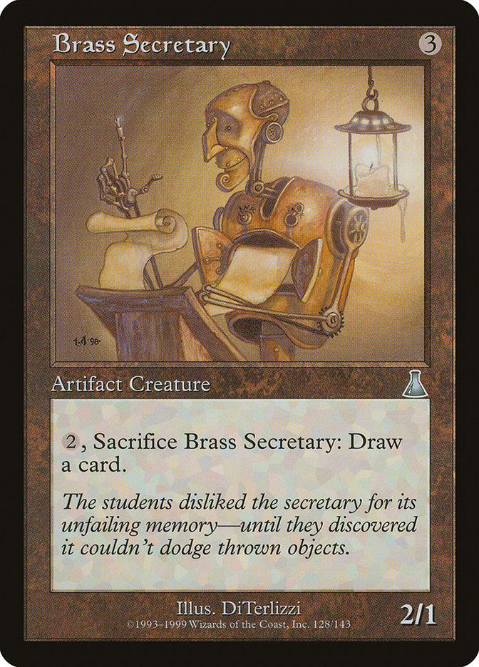 Brass Secretary [Urza's Destiny] | Dragon's Lair Comics and Fantasy Houston TX