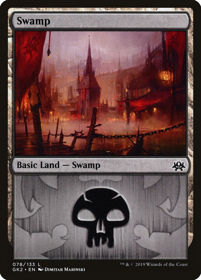 Swamp (78) [Ravnica Allegiance Guild Kit] | Dragon's Lair Comics and Fantasy Houston TX