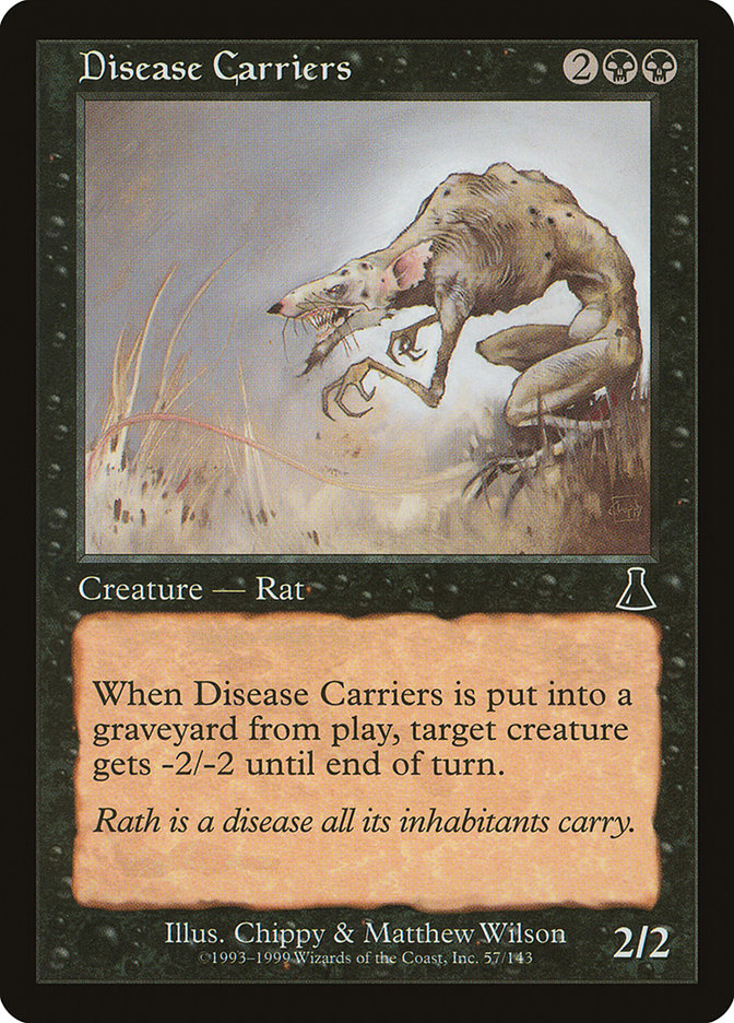 Disease Carriers [Urza's Destiny] | Dragon's Lair Comics and Fantasy Houston TX