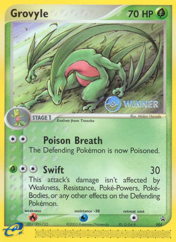 Grovyle (004) [Nintendo: Black Star Promos] | Dragon's Lair Comics and Fantasy Houston TX