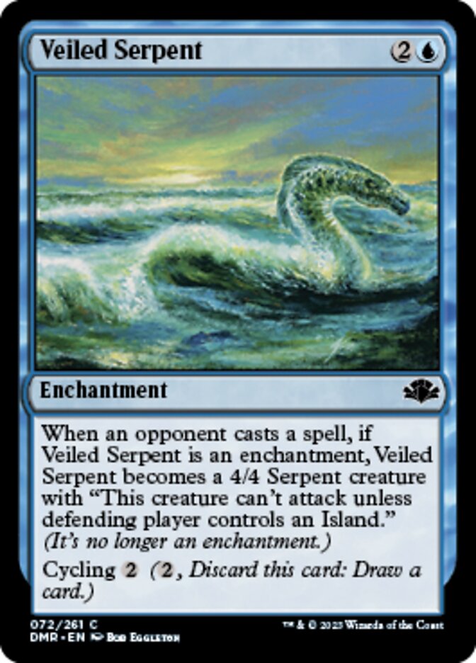 Veiled Serpent [Dominaria Remastered] | Dragon's Lair Comics and Fantasy Houston TX