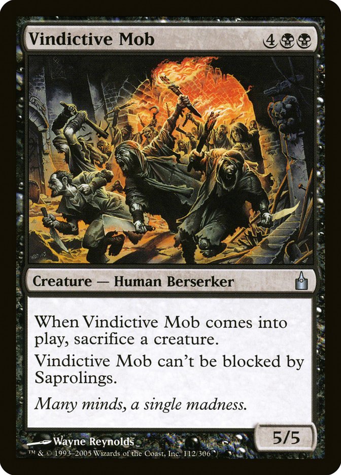 Vindictive Mob [Ravnica: City of Guilds] | Dragon's Lair Comics and Fantasy Houston TX