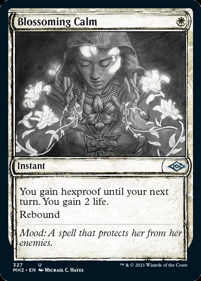 Blossoming Calm (Sketch) [Modern Horizons 2] | Dragon's Lair Comics and Fantasy Houston TX