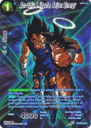 Son Goku & Vegeta, Saiyan Synergy (P-276) [Collector's Selection Vol. 2] | Dragon's Lair Comics and Fantasy Houston TX