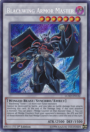 Blackwing Armor Master [LC5D-EN132] Secret Rare | Dragon's Lair Comics and Fantasy Houston TX