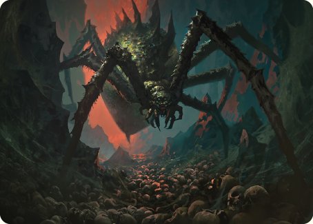 Shelob, Child of Ungoliant Art Card [The Lord of the Rings: Tales of Middle-earth Art Series] | Dragon's Lair Comics and Fantasy Houston TX