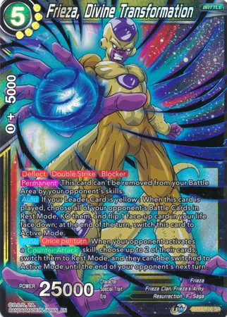 Frieza, Divine Transformation (BT12-100) [Vicious Rejuvenation] | Dragon's Lair Comics and Fantasy Houston TX