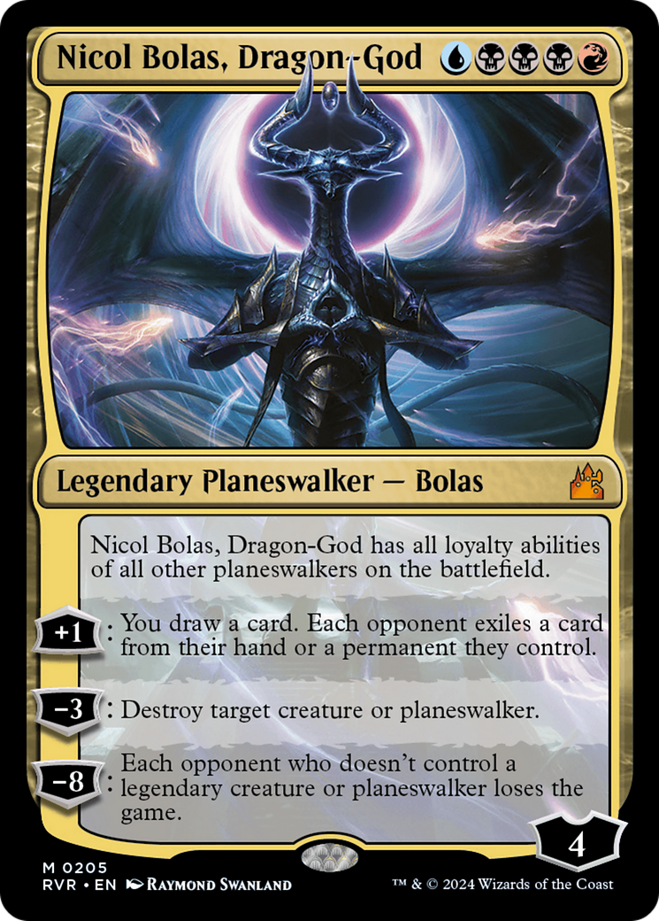 Nicol Bolas, Dragon-God [Ravnica Remastered] | Dragon's Lair Comics and Fantasy Houston TX