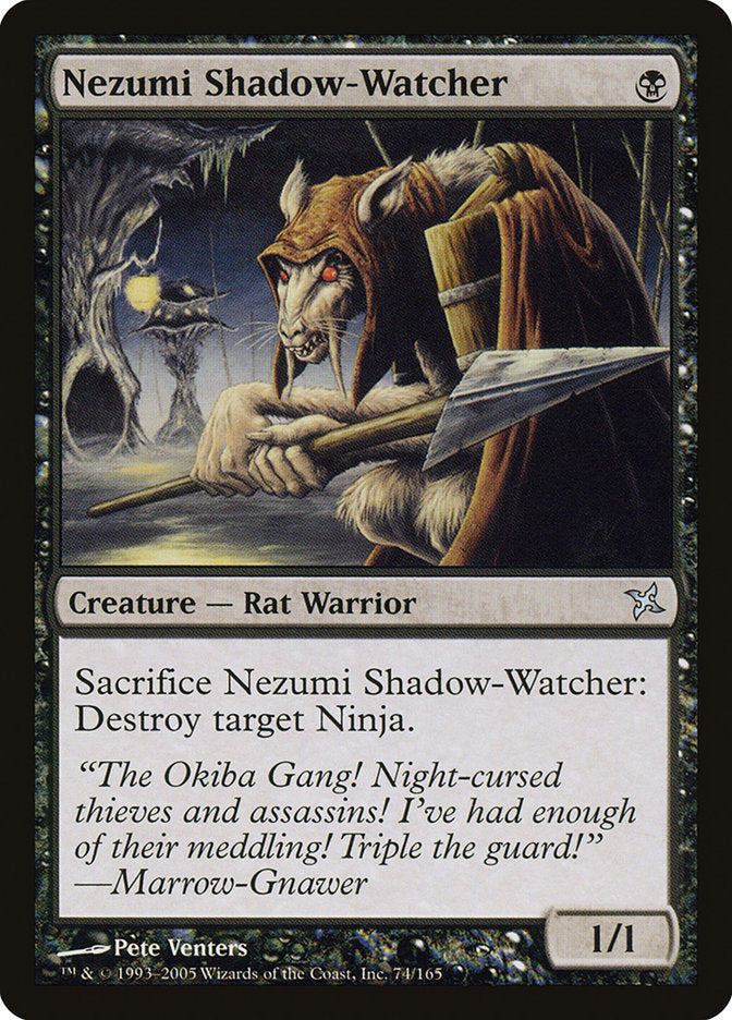 Nezumi Shadow-Watcher [Betrayers of Kamigawa] | Dragon's Lair Comics and Fantasy Houston TX