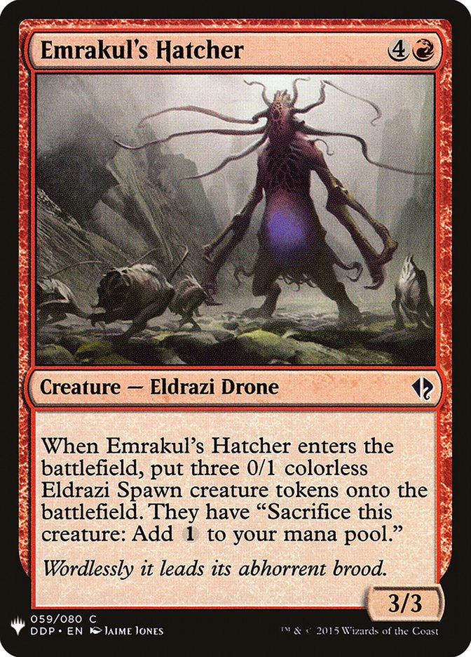 Emrakul's Hatcher [Mystery Booster] | Dragon's Lair Comics and Fantasy Houston TX