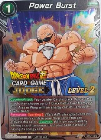 Power Burst (Level 2) (BT5-115) [Judge Promotion Cards] | Dragon's Lair Comics and Fantasy Houston TX