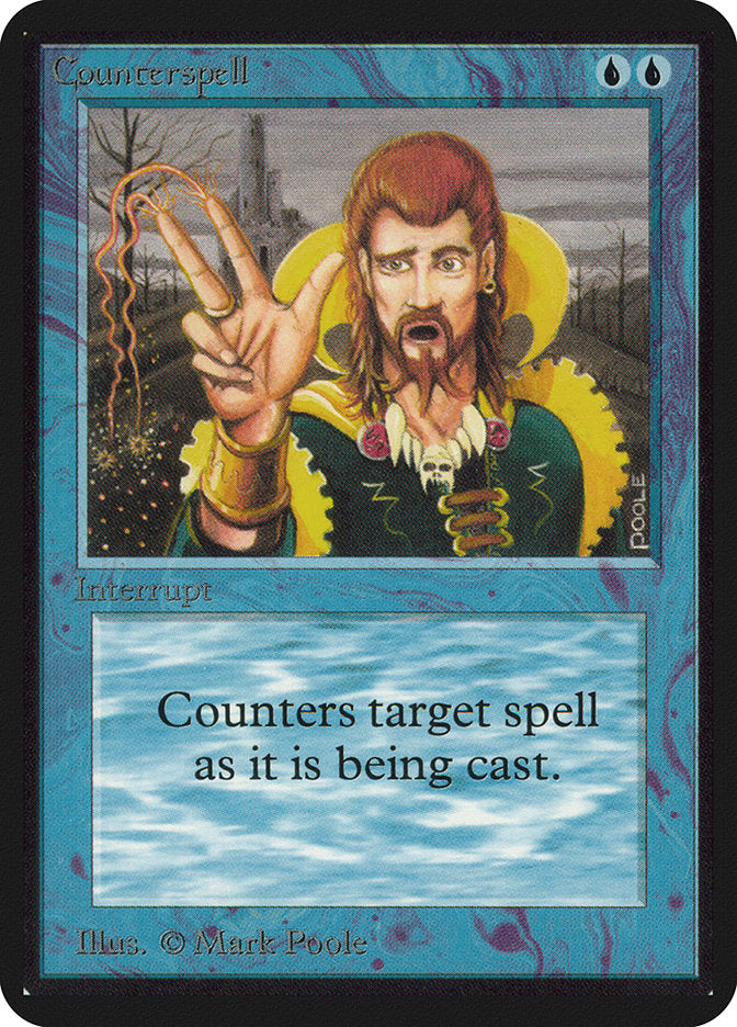 Counterspell [Alpha Edition] | Dragon's Lair Comics and Fantasy Houston TX