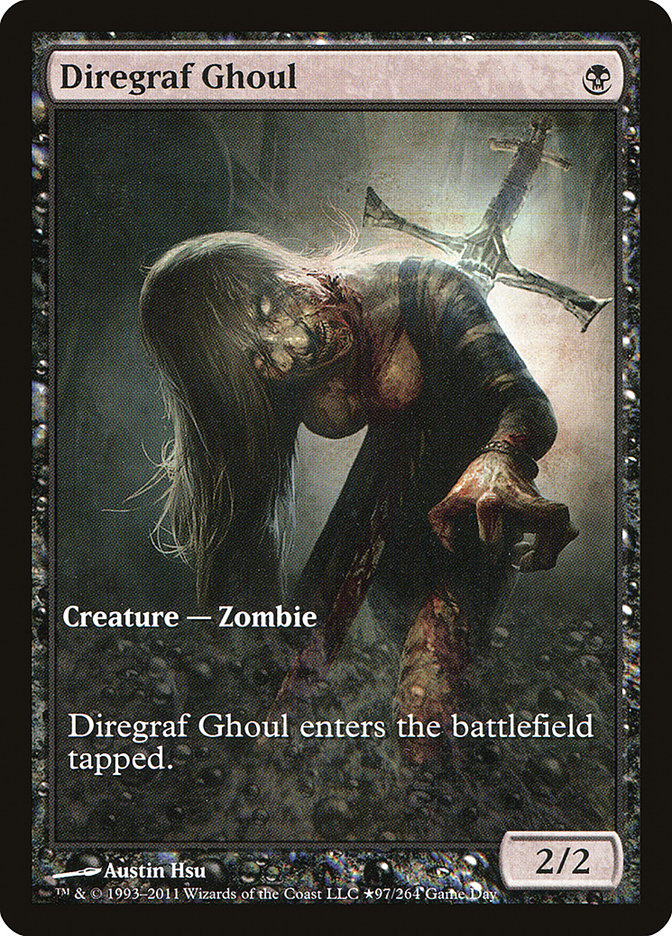 Diregraf Ghoul (Game Day) [Innistrad Promos] | Dragon's Lair Comics and Fantasy Houston TX