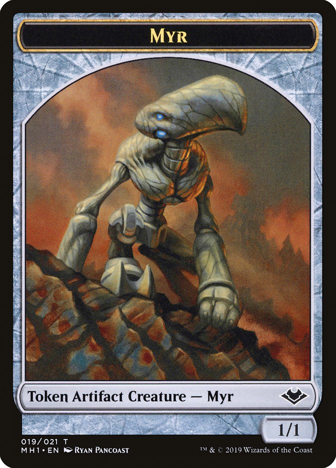 Myr Token [Modern Horizons Tokens] | Dragon's Lair Comics and Fantasy Houston TX