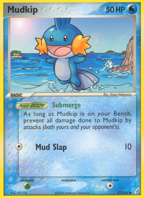 Mudkip (57/100) [EX: Crystal Guardians] | Dragon's Lair Comics and Fantasy Houston TX