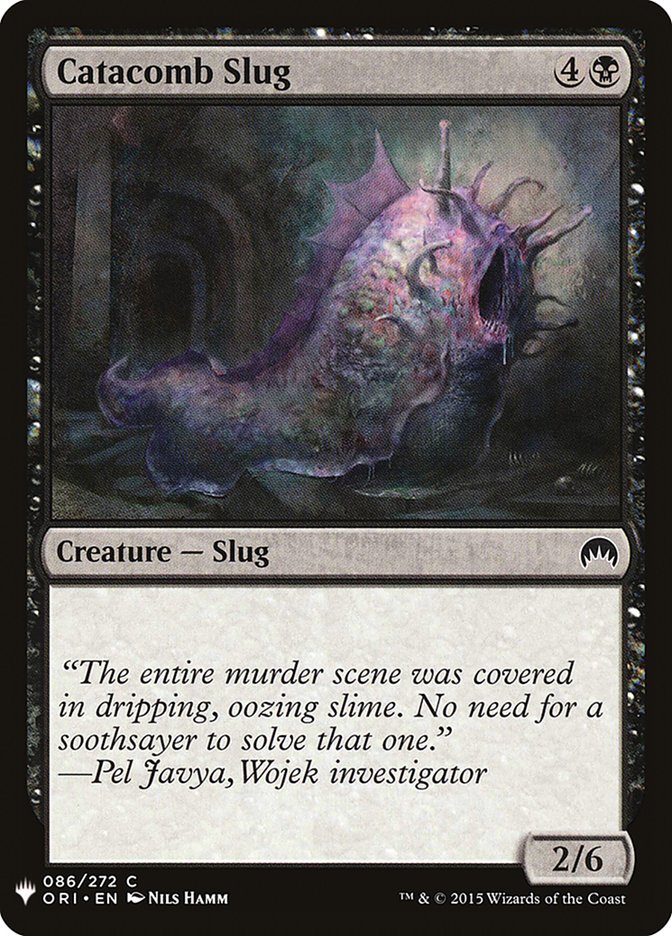 Catacomb Slug [Mystery Booster] | Dragon's Lair Comics and Fantasy Houston TX