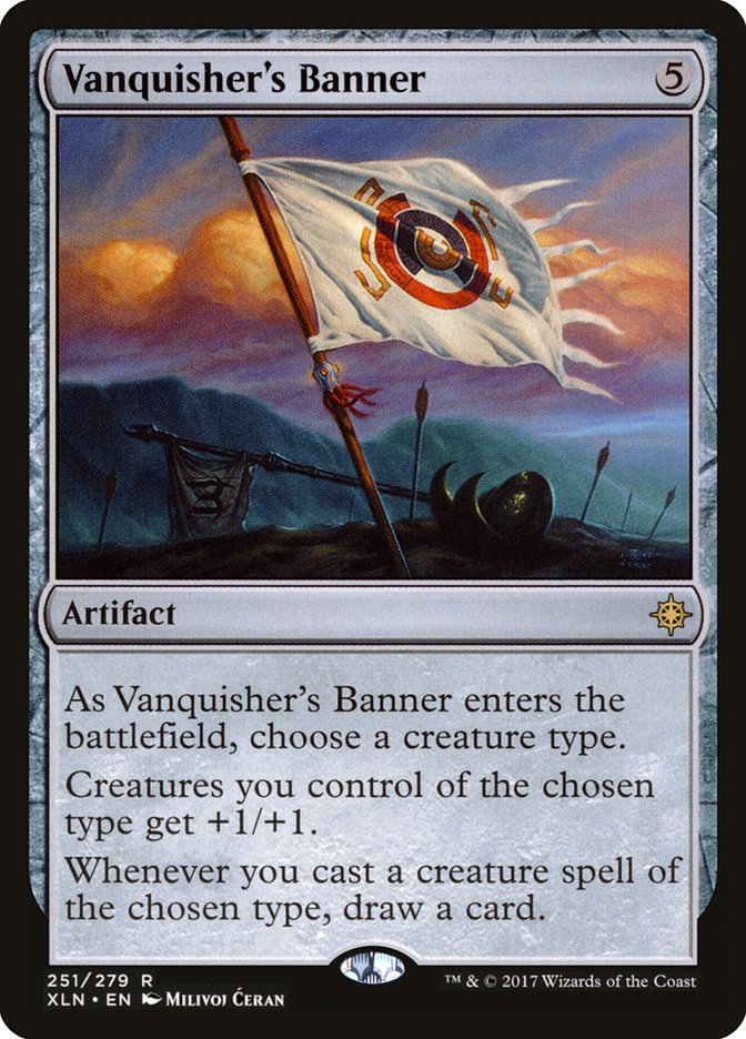 Vanquisher's Banner [Ixalan] | Dragon's Lair Comics and Fantasy Houston TX