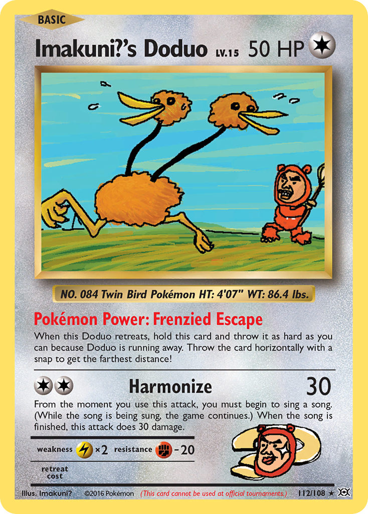 Imakuni?'s Doduo (112/108) [XY: Evolutions] | Dragon's Lair Comics and Fantasy Houston TX