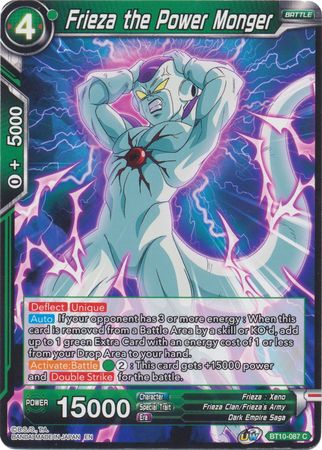 Frieza the Power Monger (BT10-087) [Rise of the Unison Warrior 2nd Edition] | Dragon's Lair Comics and Fantasy Houston TX