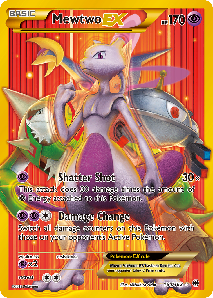 Mewtwo EX (164/162) [XY: BREAKthrough] | Dragon's Lair Comics and Fantasy Houston TX