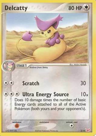 Delcatty (3/10) [EX: Trainer Kit - Latias] | Dragon's Lair Comics and Fantasy Houston TX