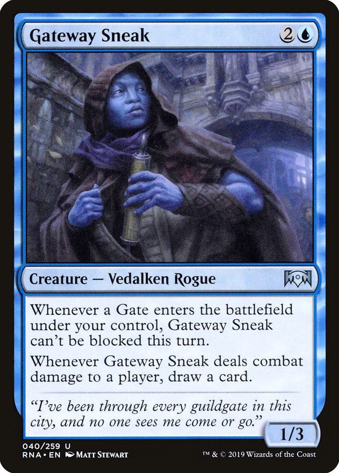 Gateway Sneak [Ravnica Allegiance] | Dragon's Lair Comics and Fantasy Houston TX