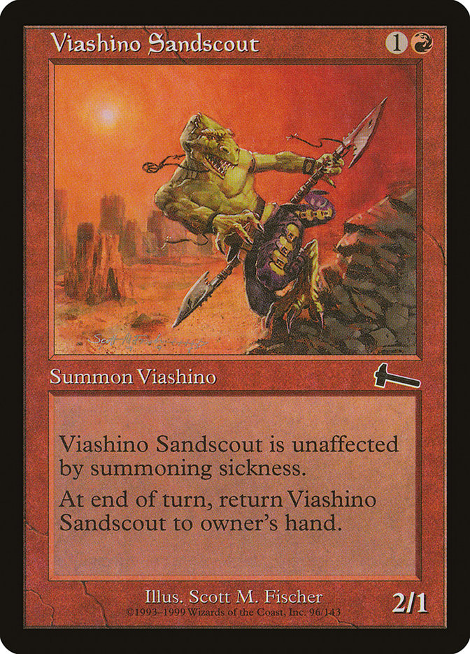 Viashino Sandscout [Urza's Legacy] | Dragon's Lair Comics and Fantasy Houston TX