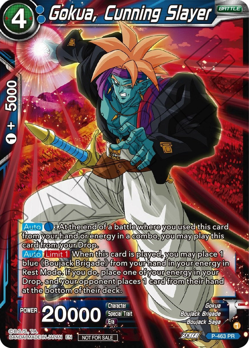 Gokua, Cunning Slayer (Z03 Dash Pack) (P-463) [Promotion Cards] | Dragon's Lair Comics and Fantasy Houston TX