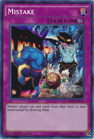 Mistake [MP14-EN177] Secret Rare | Dragon's Lair Comics and Fantasy Houston TX