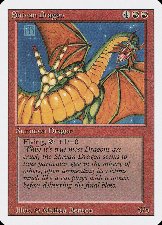 Shivan Dragon [Revised Edition] | Dragon's Lair Comics and Fantasy Houston TX