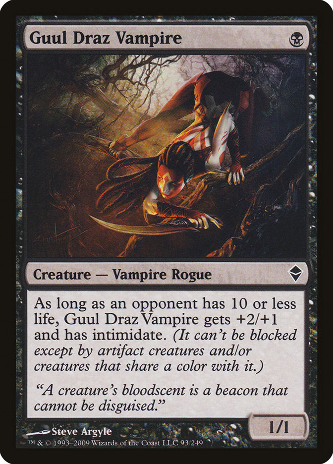 Guul Draz Vampire [Zendikar] | Dragon's Lair Comics and Fantasy Houston TX