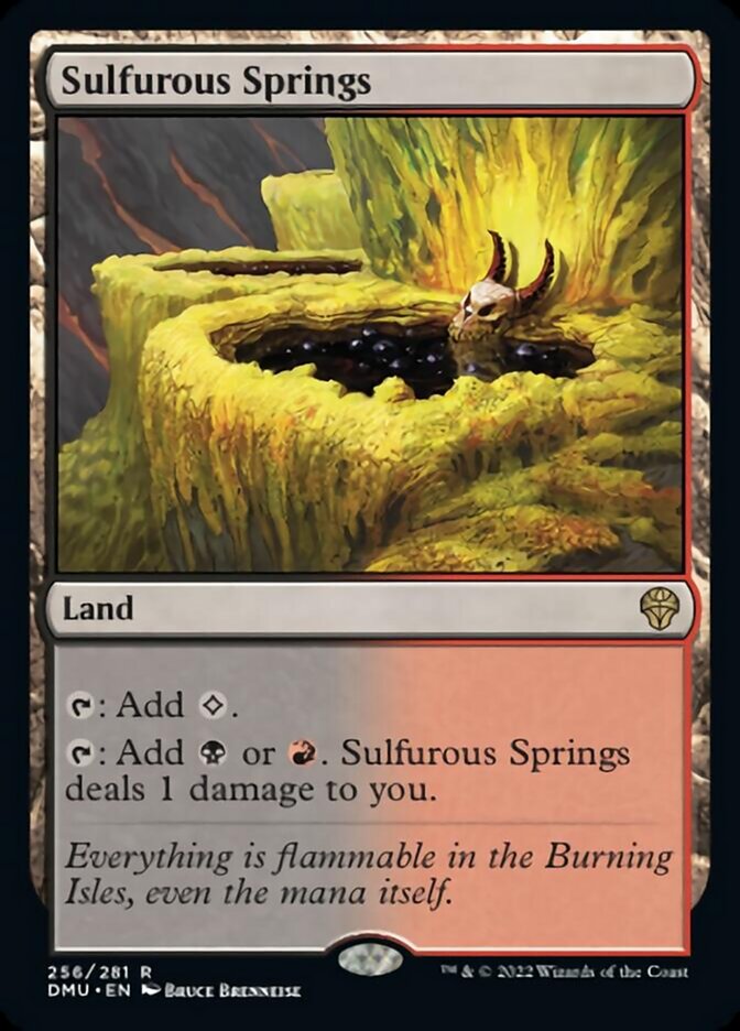 Sulfurous Springs [Dominaria United] | Dragon's Lair Comics and Fantasy Houston TX