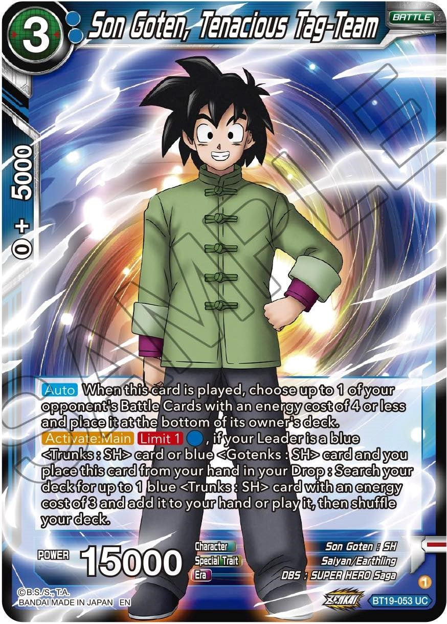 Son Goten, Tenacious Tag-Team (BT19-053) [Fighter's Ambition] | Dragon's Lair Comics and Fantasy Houston TX