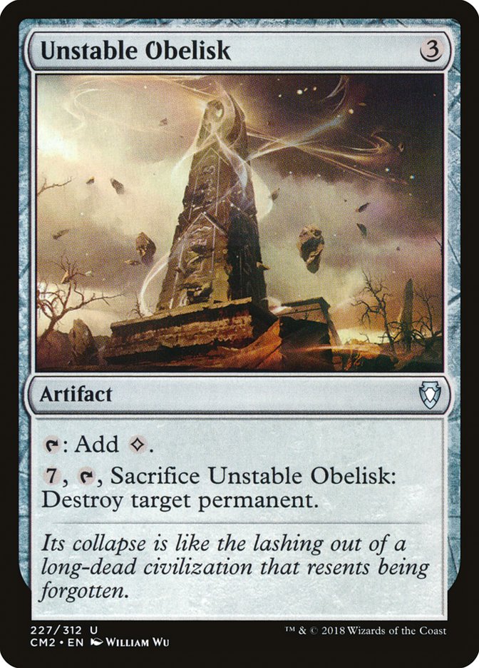 Unstable Obelisk [Commander Anthology Volume II] | Dragon's Lair Comics and Fantasy Houston TX