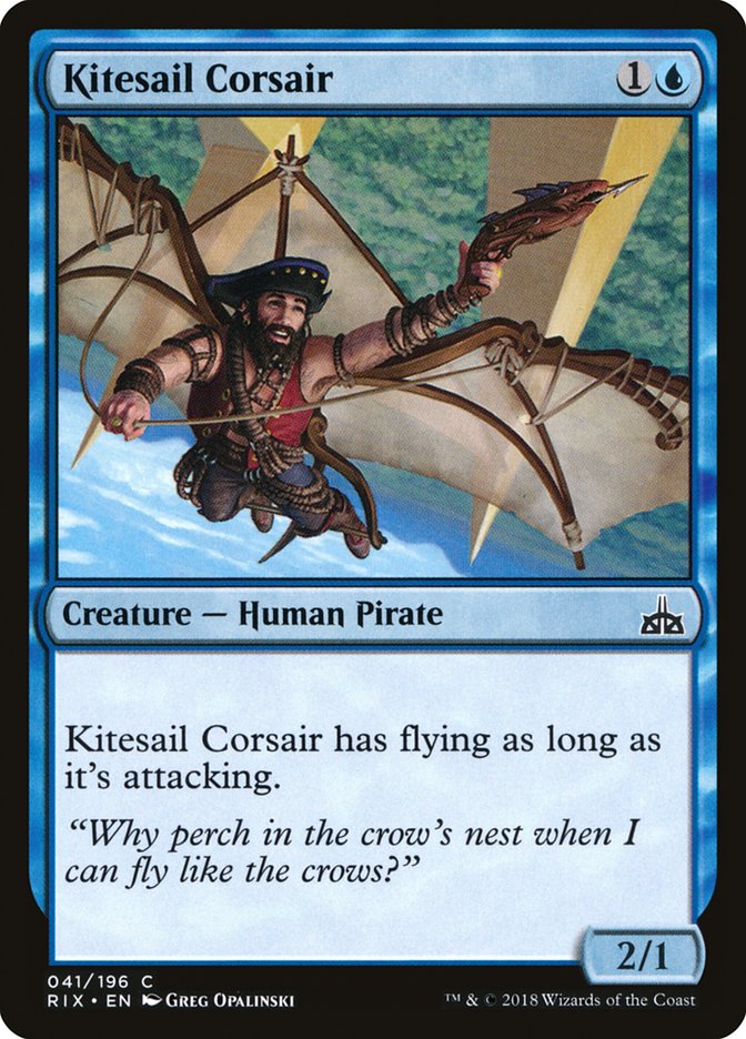 Kitesail Corsair [Rivals of Ixalan] | Dragon's Lair Comics and Fantasy Houston TX