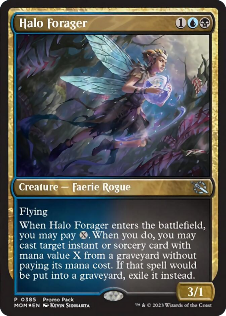 Halo Forager (Promo Pack) [March of the Machine Promos] | Dragon's Lair Comics and Fantasy Houston TX