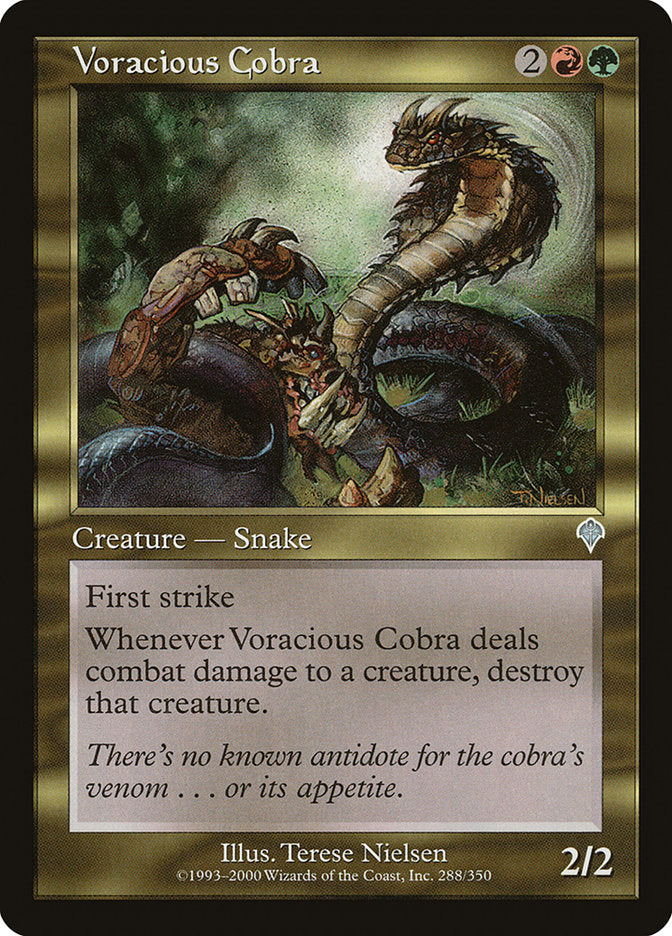 Voracious Cobra [Invasion] | Dragon's Lair Comics and Fantasy Houston TX