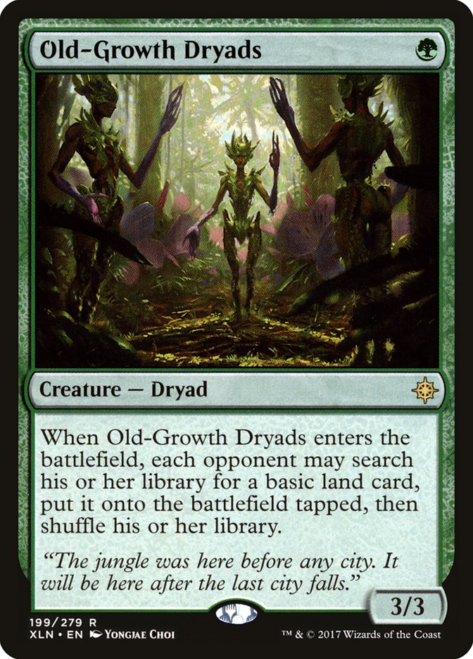 Old-Growth Dryads [Ixalan] | Dragon's Lair Comics and Fantasy Houston TX