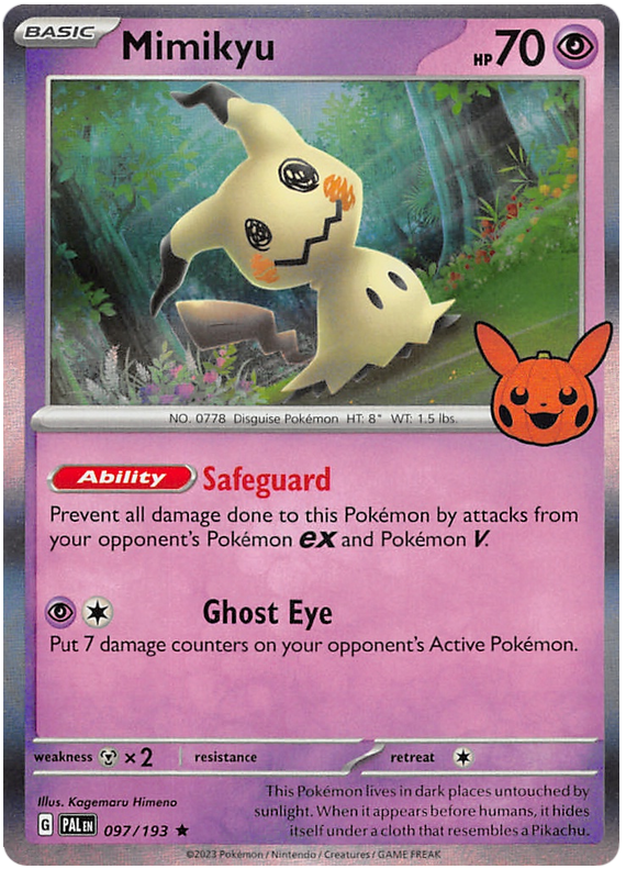 Mimikyu (097/193) [Trick or Trade 2023] | Dragon's Lair Comics and Fantasy Houston TX