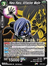 Haru Haru, Attacker Majin (OTAKON 2019) (BT3-120_PR) [Promotion Cards] | Dragon's Lair Comics and Fantasy Houston TX