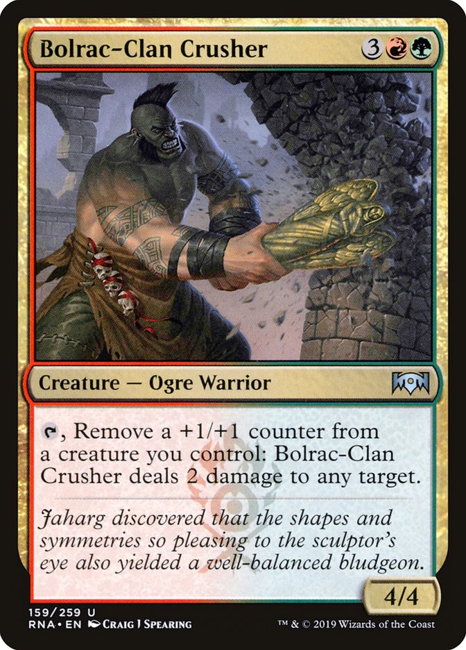 Bolrac-Clan Crusher [Ravnica Allegiance] | Dragon's Lair Comics and Fantasy Houston TX