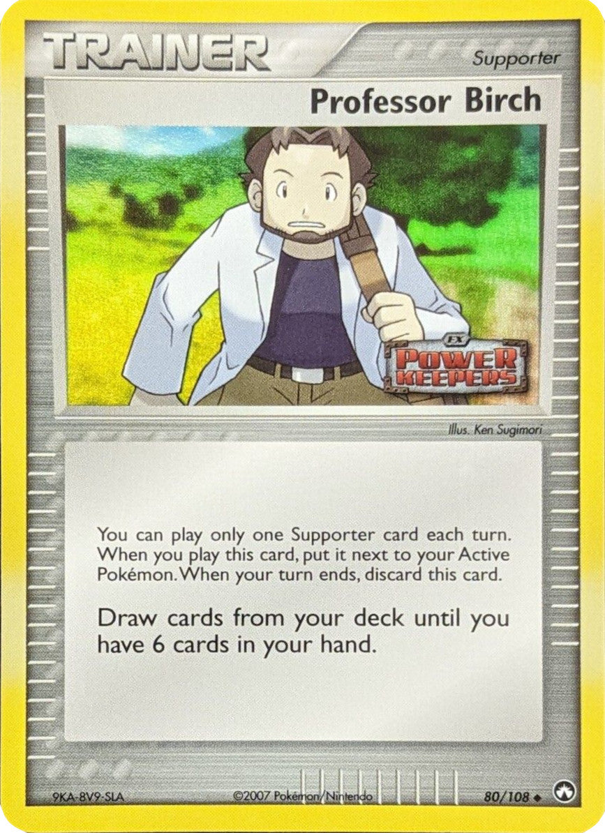 Professor Birch (80/108) (Stamped) [EX: Power Keepers] | Dragon's Lair Comics and Fantasy Houston TX