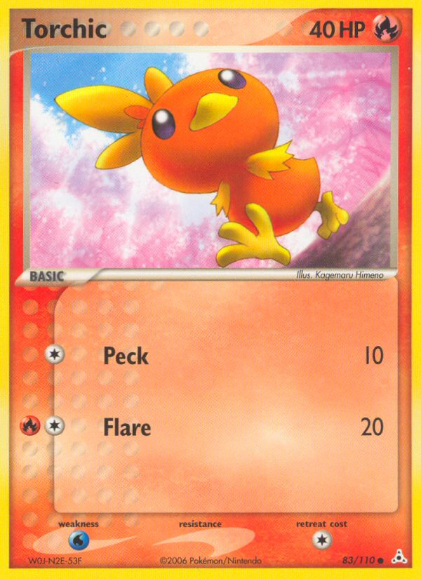 Torchic (83/110) [EX: Holon Phantoms] | Dragon's Lair Comics and Fantasy Houston TX