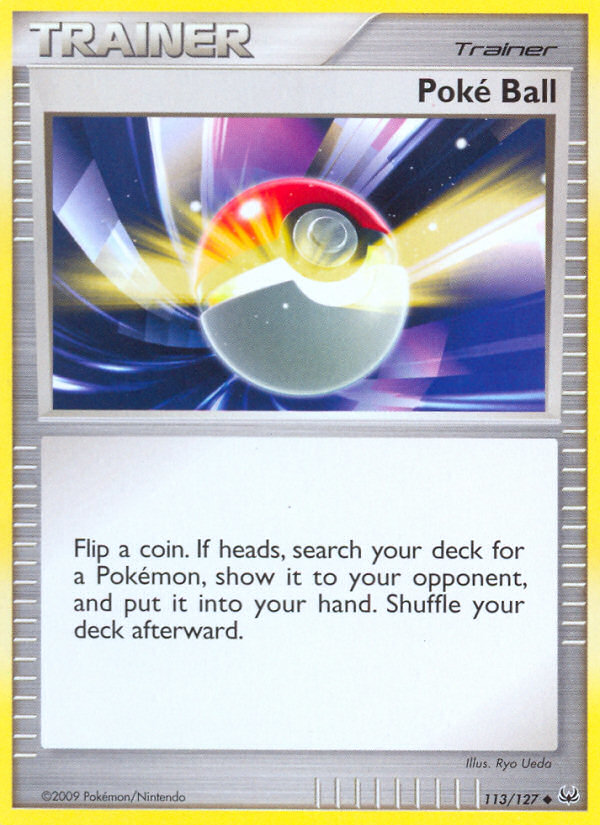 Poke Ball (113/127) [Platinum: Base Set] | Dragon's Lair Comics and Fantasy Houston TX