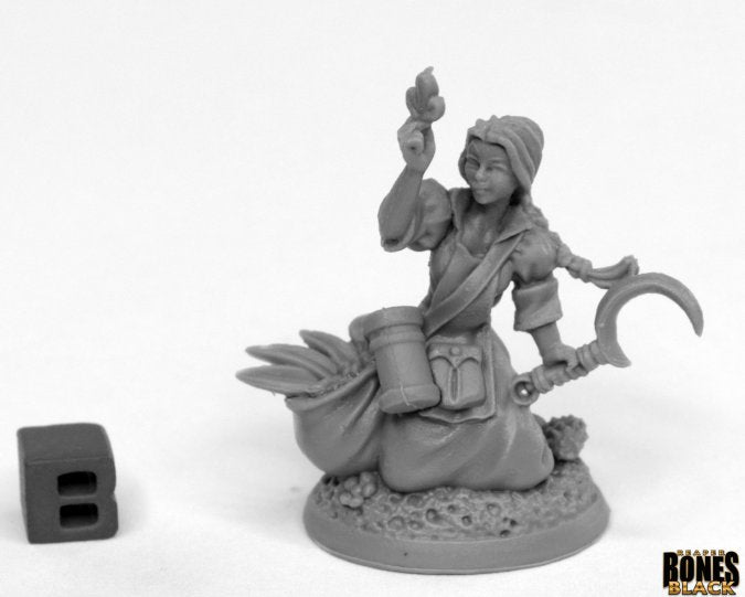 Reaper Bones: Elf Druid Herbalist Juliana Herbalist | Dragon's Lair Comics and Fantasy Houston TX