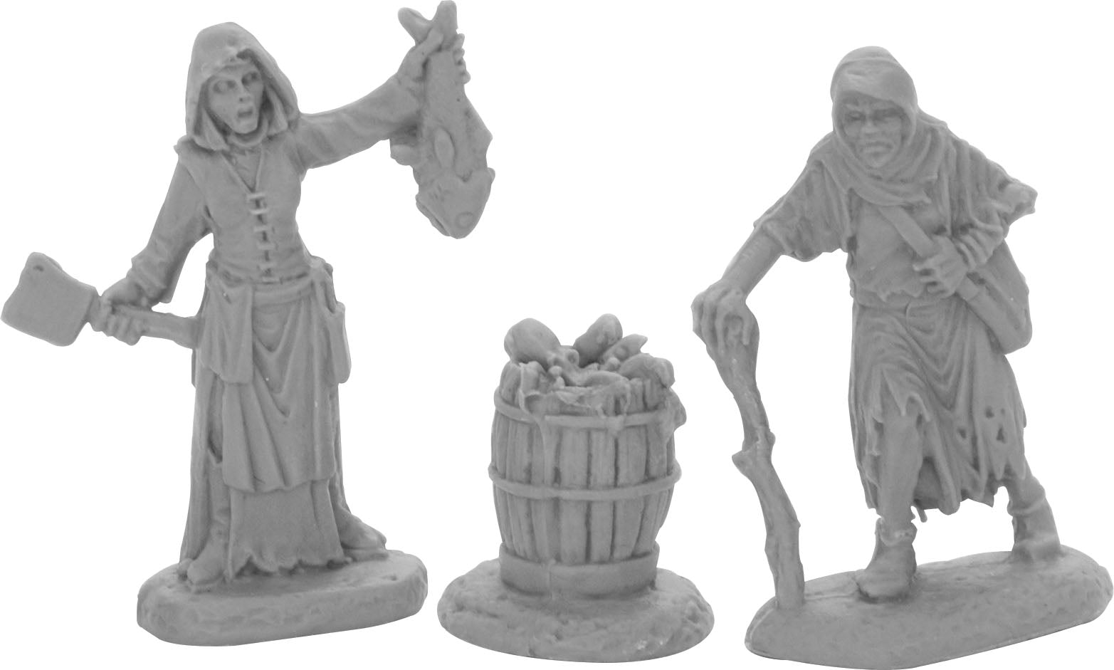 Reaper Bones: Dreadmere Townsfolk - Fishwife & Crone (2) | Dragon's Lair Comics and Fantasy Houston TX