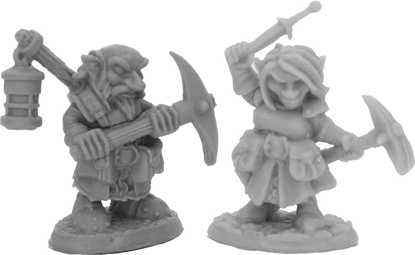 Reaper Bones Black: Deep Gnome Heroes (2) | Dragon's Lair Comics and Fantasy Houston TX