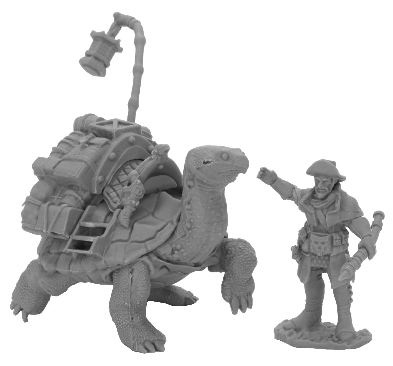 Reaper Bones Black: Dreadmere Tortoise & Drayman | Dragon's Lair Comics and Fantasy Houston TX