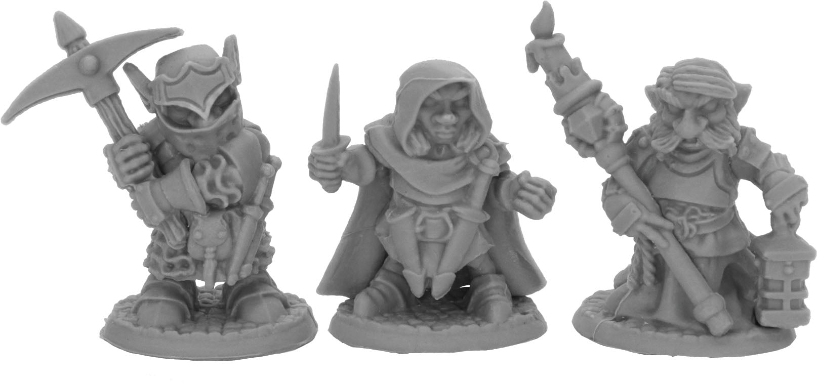 Reaper Bones Black: Deep Gnome Warriors (3) | Dragon's Lair Comics and Fantasy Houston TX