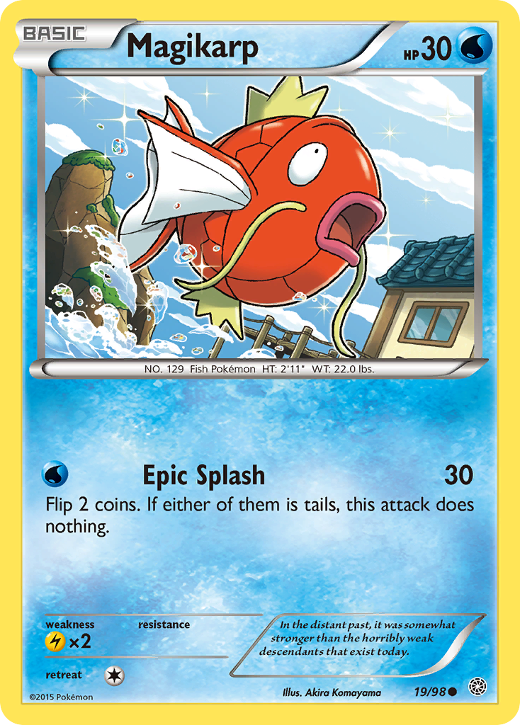 Magikarp (19/98) [XY: Ancient Origins] | Dragon's Lair Comics and Fantasy Houston TX